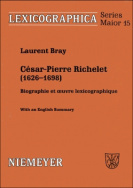 Lexicographica : César-Pierre Richelet (1626-1698)