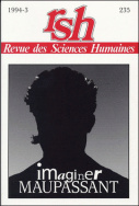 Revue des Sciences Humaines, n°235/juillet - septembre 1994