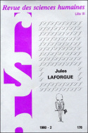 Revue des Sciences Humaines, n°178/avril - juin 1980