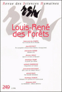 Revue des Sciences Humaines, n°249/janvier - mars 1998
