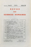 Revue des Sciences Humaines, n°130/avril - juin 1968