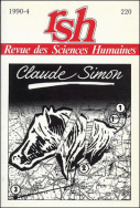 Revue des Sciences Humaines, n°220/octobre - décembre 1990