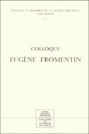 Colloque Eugène Fromentin