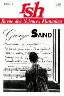 Revue des Sciences Humaines, n°226/avril - juin 1992