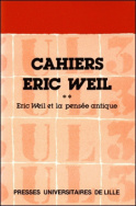 Eric Weil et la pensée antique