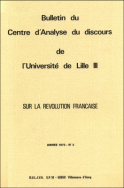 Bulletin du Centre d'Analyse du Discours n°2 (1975)