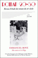 Roman 20-50, n° 31/juin 2001