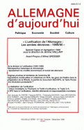 Allemagne d'aujourd'hui, n°146/octobre - décembre 1998