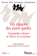 Revue des Sciences Humaines, n°336/octobre-décembre 2019