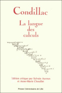 Condillac La langue des calculs