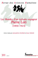 Revue des Sciences Humaines, n°311/juillet - septembre 2013