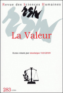 Revue des Sciences Humaines, n°283/juillet - septembre 2006