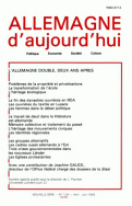Allemagne d'aujourd'hui, n°124/avril - juin 1993