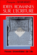 Idées romaines sur l'écriture