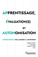 Apprentissage, évaluation(s) et autonomisation