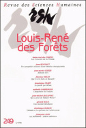 Revue des Sciences Humaines, n°249/janvier - mars 1998