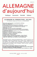 Allemagne d'aujourd'hui, n°152/avril - juin 2000