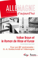 Allemagne d'aujourd'hui, n°185/juillet - septembre 2008