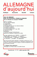 Allemagne d'aujourd'hui, n°173/juillet - septembre 2005