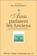 Ainsi parlaient les Anciens