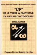 UP et le verbe à particule en anglais contemporain
