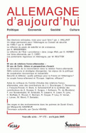 Allemagne d'aujourd'hui, n°172/avril - juin 2005