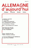 Allemagne d'aujourd'hui, n°123/janvier - mars 1993