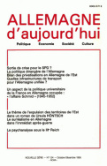 Allemagne d'aujourd'hui, n°134/octobre - décembre 1995