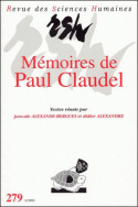 Revue des Sciences Humaines, n°279/juillet - septembre 2005