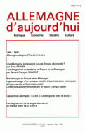 Allemagne d'aujourd'hui, n°135/janvier - mars 1996