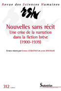 Revue des Sciences Humaines, n°312/octobre - décembre 2013
