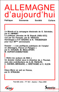 Allemagne d'aujourd'hui, n°163/janvier - mars 2003