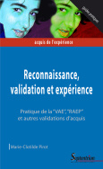 Reconnaissance, validation et expérience