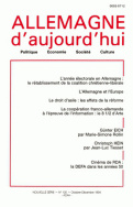 Allemagne d'aujourd'hui, n°130/octobre - décembre 1994