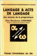 Langage et acte de langage