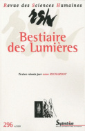 Revue des Sciences Humaines, n°296/octobre - décembre 2009