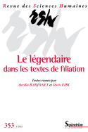 Revue des Sciences Humaines, n° 353/janvier-mars 2024