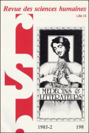 Revue des Sciences Humaines, n°198/avril - juin 1985