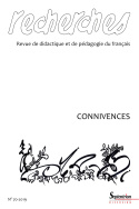 Recherches, n° 70/1<sup>er</sup> semestre 2019