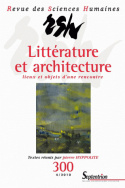 Revue des Sciences Humaines, n°300/octobre - décembre 2010