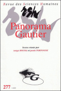 Revue des Sciences Humaines, n°277/janvier - mars 2005