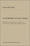 Callimaque et son temps