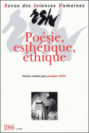 Revue des Sciences Humaines, n°286/avril - juin 2007