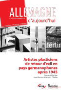 Allemagne d'aujourd'hui, n°205/juillet - septembre 2013