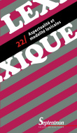 Lexique 22 / Aspectualité et modalité lexicales