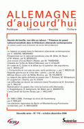 Allemagne d'aujourd'hui, n°178/octobre - décembre 2006