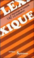 Lexique 14/ L'étymologie de l'antiquité à la renaissance